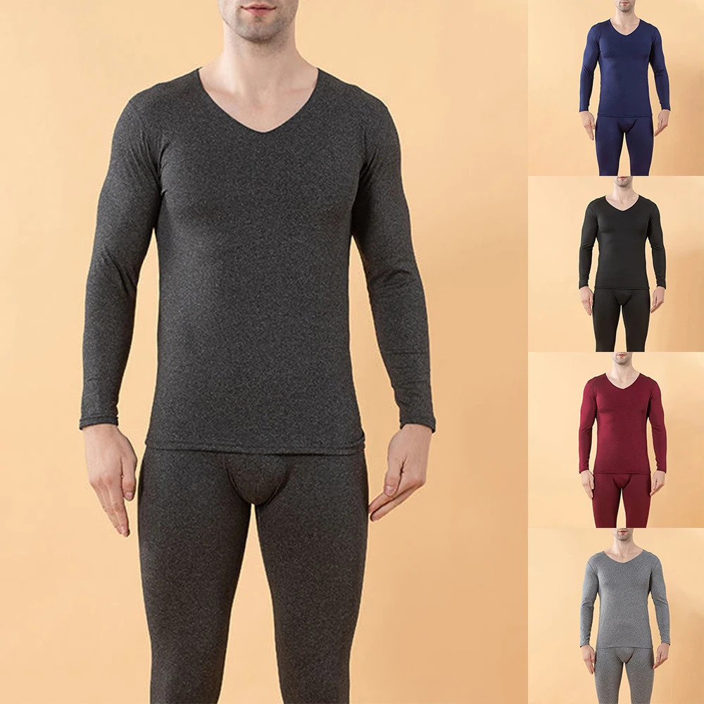 Pants Mens Top Winter Accessories Bottom Underpants Underwear Breathable Clothing Cotton Johns L-3XL Long Thermal - Image 3